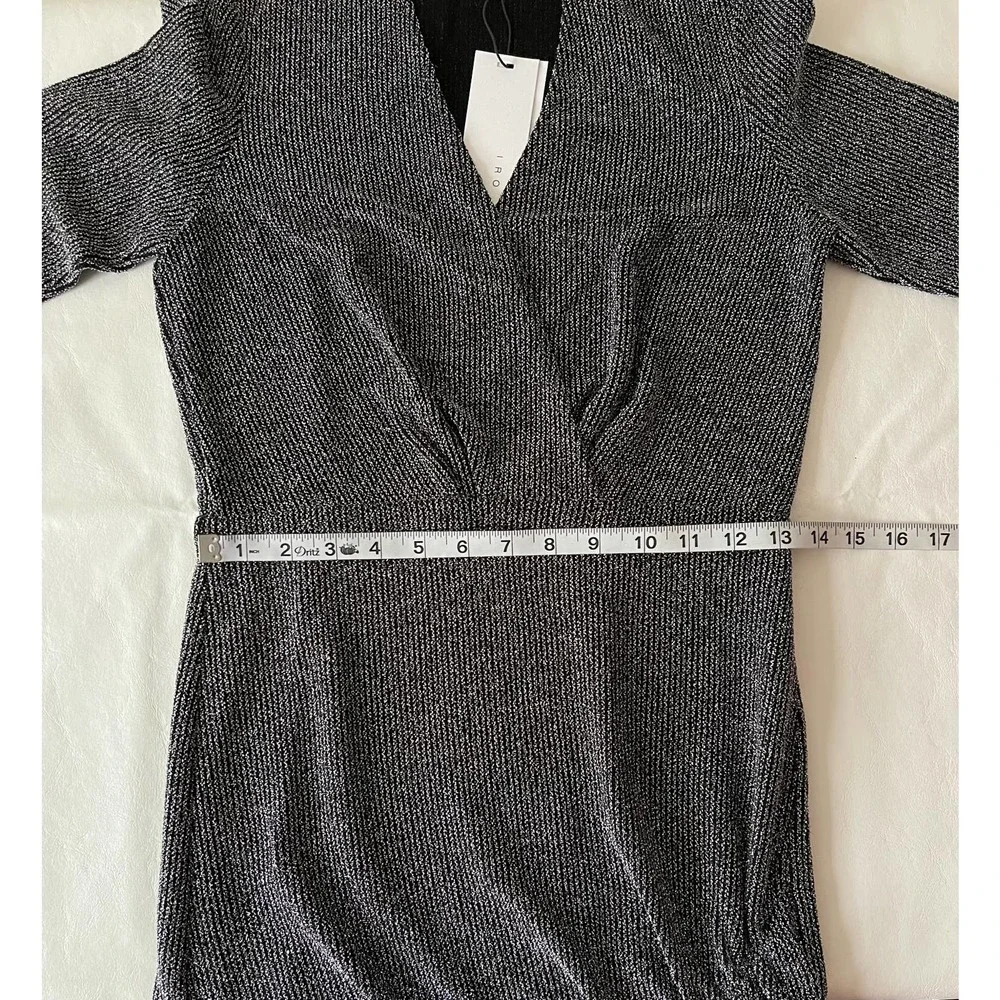 IRO Noize Metallic Dress Size 38